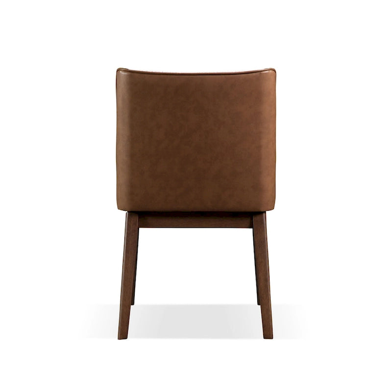 Lot de 2 chaises de salle à manger à oreilles Beau III Mid-century