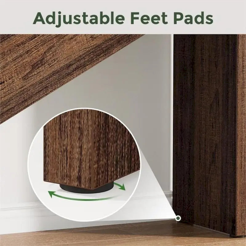 Console de 70,86 pouces de large, table d'entrée avec lumière LED à détecteur de mouvement, table de canapé étroite